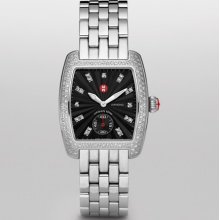 MICHELE Urban Mini Diamond, Black Diamond Dial