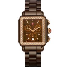 Michele Women's Deco Brown Dial Watch MWW06F000016