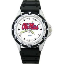 Mississippi Ole Miss Rebels Option Sport Watch With Rubber Strap