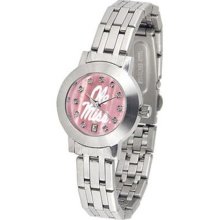 Mississippi Ole Miss Rebels NCAA Womens Dynasty Wrist Watch ...