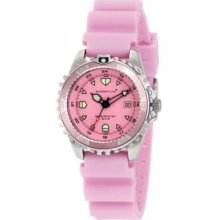 Momentum 1M-Dv01R1R Women'S 1M-Dv01R1R M1 Pink Dial Pink Silicone Rubber Dive Watch