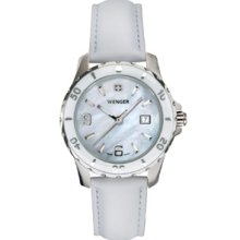 MOP DIAL LEATHER WATCH - NA 6