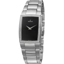 Movado Women's 'eliro' Stainless Steel Quartz Diamond Watch