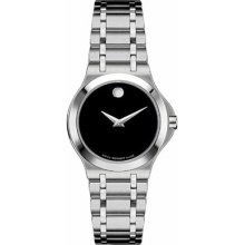 Movado Women's Portfolio Black Dial Watch 0606277