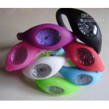 Multi-color Silicone Quartz Anion Ion Health Healthy Sports Wrist Wa