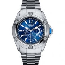 Nautica A17537g Mens Blue Dial Silver Watch Â£230