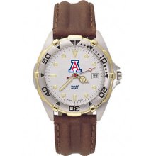 NCAA - Arizona Wildcats Men's All Star Leather Watch