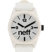 Neff Daily White Analog Watch