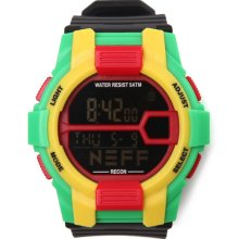 Neff Men Recon Rasta Watch Black