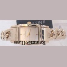 New Latest Style Anne Klein Gold Chain Ladies Adjustable Bracelet Wat