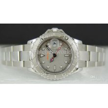 New Luxury Lls Automatic Women Watch 29mm Platinum Stainless Yachtma