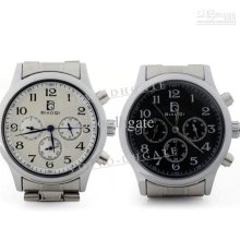 New Metal Fashion Luxury Mature Men Hands Mechanical Wrist Watch Gif