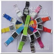 New Style 20pcs/lot 11 Colours Unisex Digital Watch With Alarm Week