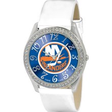 New York Islanders Glitz Wht Watch