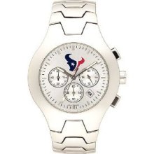 Nfl Houston Texans Hall Of Fame Men's Stainless Watch