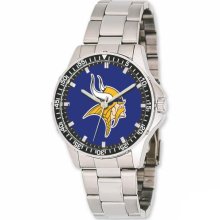 NFL Watches - Men's Minnesota Vikings Stainless Steel NFL Watch