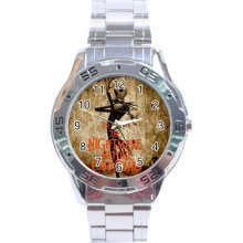 Nightmare Before Christmas Stainless Steel Analogue Menâ€™s Watch Fashion Hot