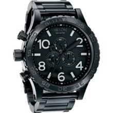 Nixon 51-30 Chrono All Black Watch - Black regular