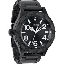 Nixon A351001-00 Watch 51 30 TI Mens - Black Dial