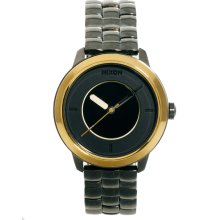 Nixon Black Hudson Street Bracelet Watch Black