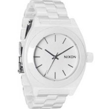 Nixon Ceramic Time Teller White Watch A250 100-00