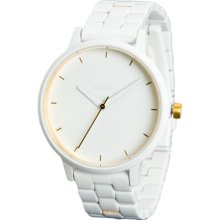 Nixon Kensington Watch - Women's All White/Gold, One Size