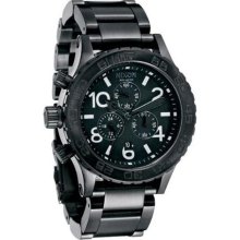 Nixon Men's Black 42-20 Chronograph Watch ...