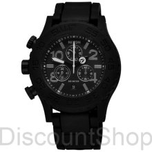 Nixon Rubber 42-20 Chrono A309 Black