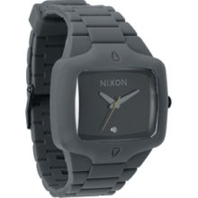 Nixon Rubber Player Watch Grey/Black Men's