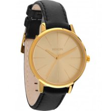 Nixon The Kensington Leather Watch - Women's