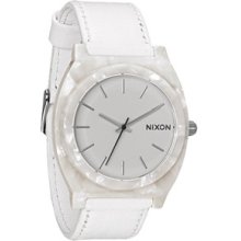 Nixon Time Teller Acetate Leather Ladies Watch A3281029