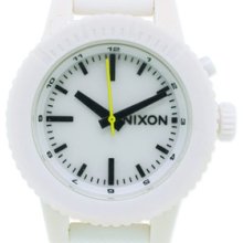 Nixon Watches Women's Gogo White Dial Polyurethane Polycarbonate White