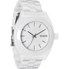 Nixon - Women's Ceramic Time Teller Analog Watch