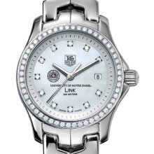 Notre Dame TAG Heuer Watch - Women's Link w/ Diamond