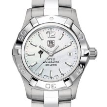 NYU TAG Heuer Watch - Women's Steel Aquaracer w/ MOP Dial