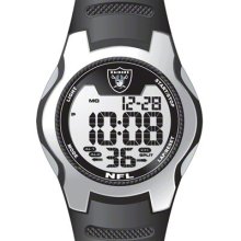 Oakland Raiders Training Camp Digital Watch Game Time