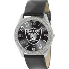 Oakland Raiders Women's Glitz Watch