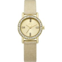 Oasis Ladies Quartz Analogue Watch With Stones Inset B1222