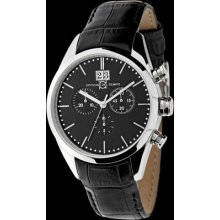 Officina Del Tempo Mens Watch Wall Street Chrono Italian Ot1037-1100n Serial N