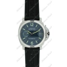 Officine Panerai Luminor Marina Pam119 Op 6625 Blue Dial Steel Watch H