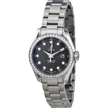 Omega Seamaster Aqua Terra Stainless Steel Ladies Watch 023115306156001