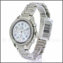 Omega Speedmaster Reduced Diamond Chronograph Ladies Watch 3515.71