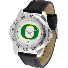 Oregon Ducks NCAA Leather Sports Watch