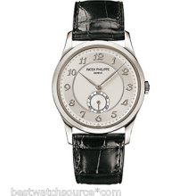 Patek Philippe Calatrava 5196p 37mm Mens Silver Dial B&p Retail: $39,600.00