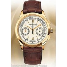 Patek Philippe Classic 5170j Chronograph Mens 18k Gold B&p Retail:$84,900.00