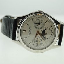 Patek Philippe Perpetual Calendar Platinum Watch 3940p