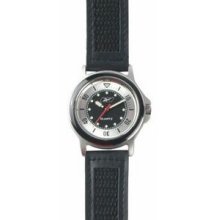 Pedre Varsity Sport Watch With Black Dial & Strap