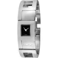 Peugeot Women's Silvertone Cuff Watch (Silver-Tone Cuff Watch)