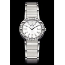 Piaget Polo 28mm White Gold Diamond Watch G0A33231