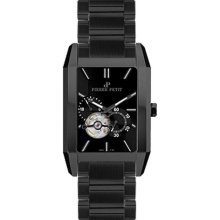 Pierre Petit Men's P-781B Serie Paris Automatic Skeleton Black PV ...